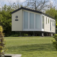 Modern Static Caravan at Morgan's Lodge Caravan Park